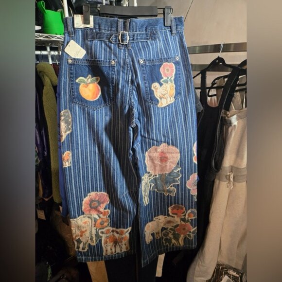 NWT We The Free Farm To Peach Jeans~ Barnyard Blue 🐥 🍑 - Picture 10 of 10